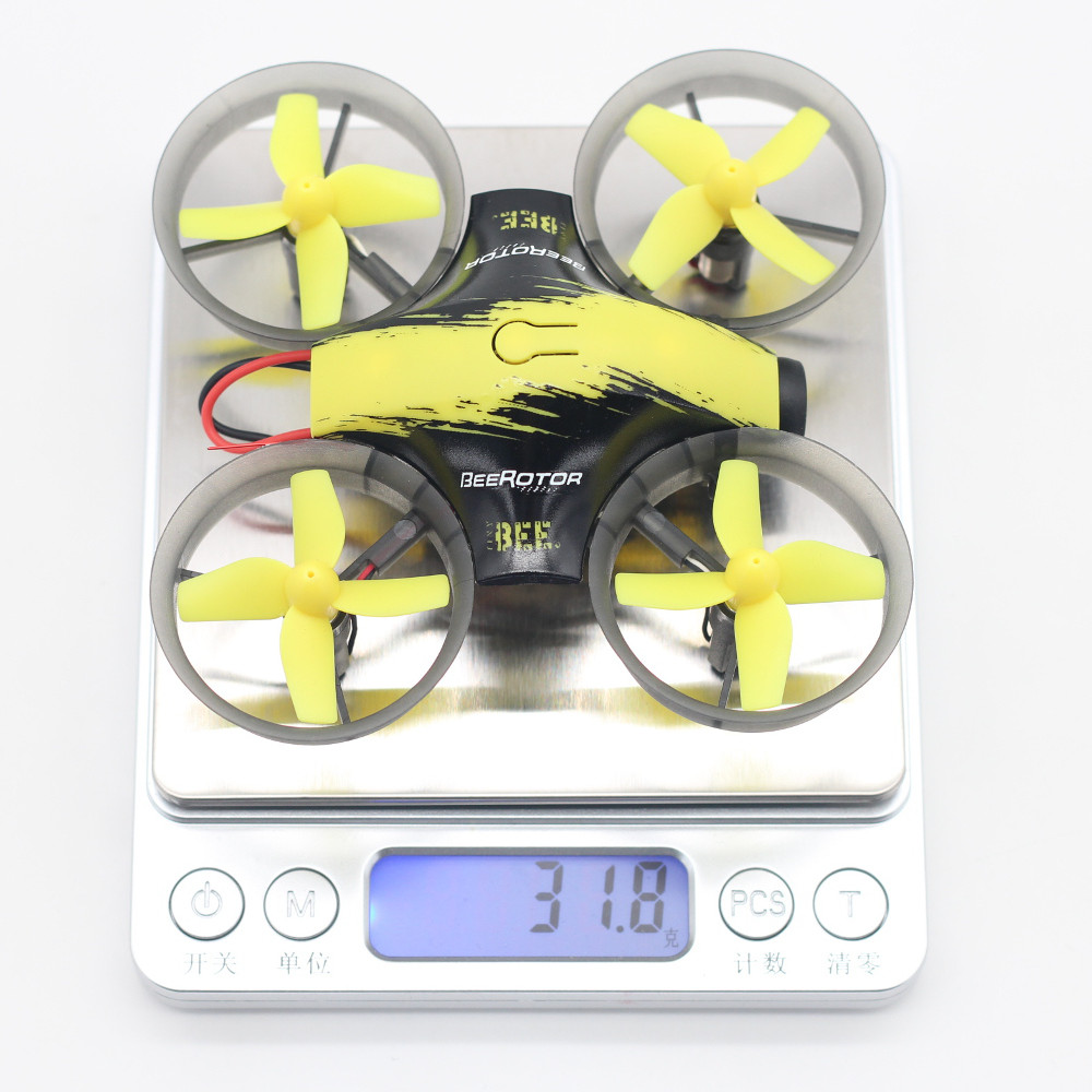 BeeRotor TinyBee 78mm 5.8G 40CH 600TVL Micro FPV Coreless RC Drone Quadcopter - Photo: 7