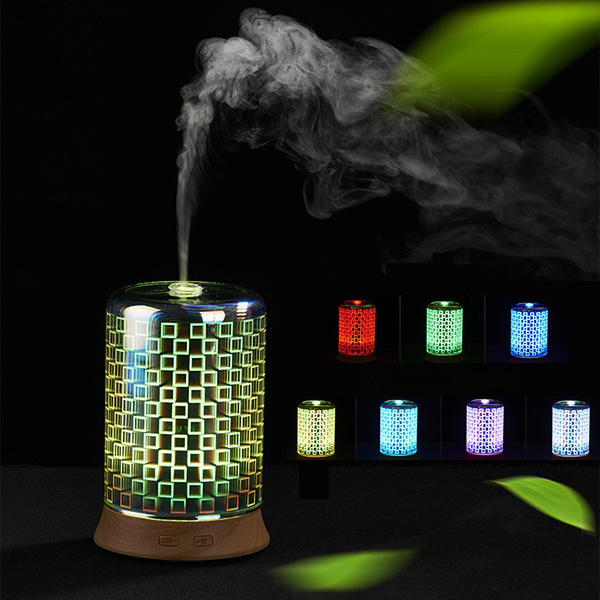 3D Effect Essential Oil Aroma Diffuser Ultrasonic Humidifier