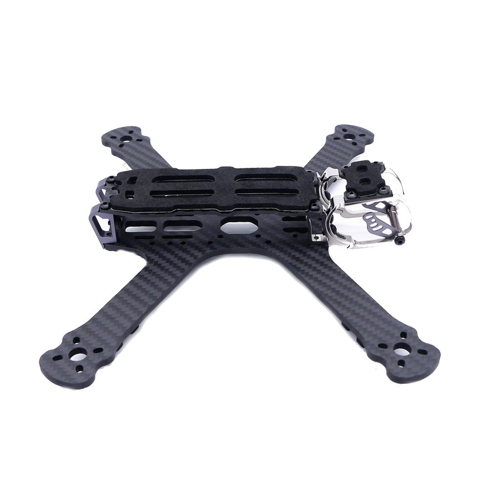 Fonster Badger CC5 236mm 5inch Carbon Fiber Quadcopter Frame Kit 4mm Bottom Plate Kit For FPV Freestyle RC Racing Drone - Photo: 4