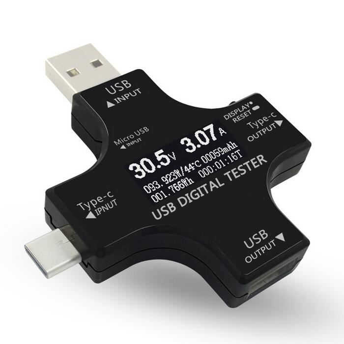 JUWEI 2 in 1 Type-c USB Safety Multifunctional Tester