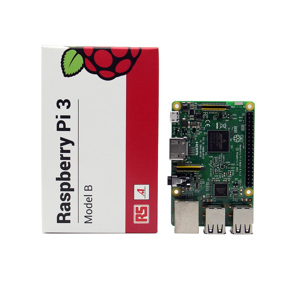 Raspberry Pi 3 Model B ARM Cortex-A53 CPU 1.2GHz 1GB RAM