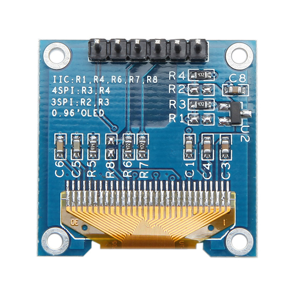 3f119e8f-26ae-4496-b07a-2274536a076d 0.96 Inch White SPI OLED Display Module 12864 LED For Arduino