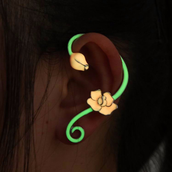 Flower Earring Cuff