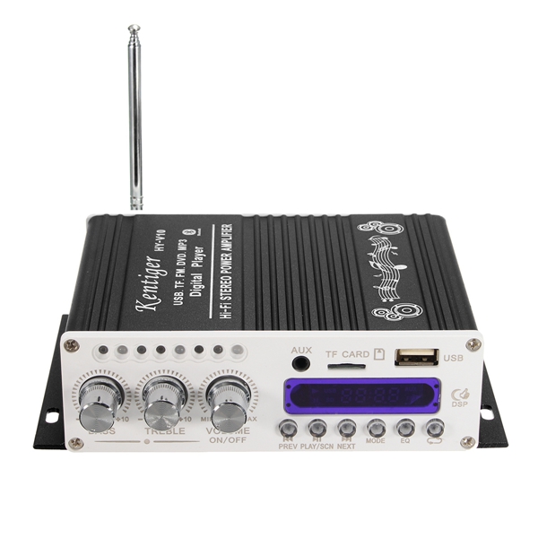 NKTECH HY-V10 Bluetooth Power Amplifier Digital Player 2CH-20W RMS MP3 FM TF USB