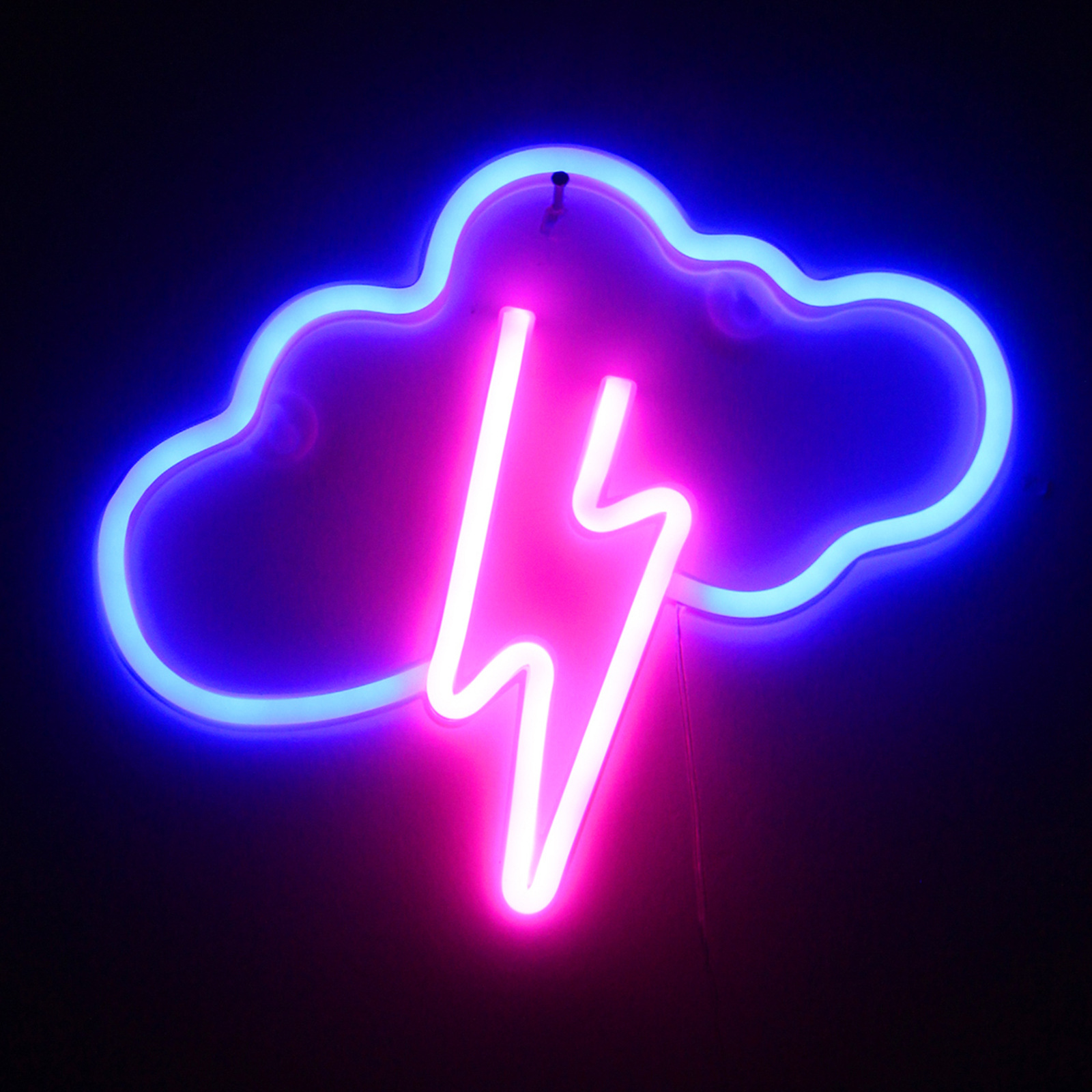 Thunderstorm Shape LED Neon za $12.99 / ~52zł
