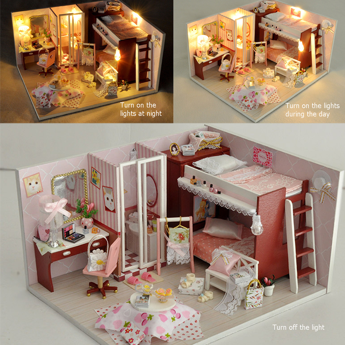 Dollhouse Miniature 1:12    View Master Box  1960s dollhouse boy girl game toy 
