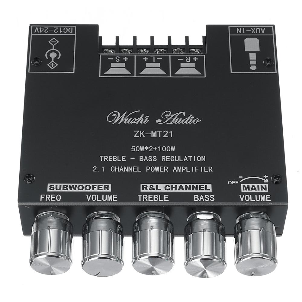 ZK-MT21 bluetooth 5.0 Subwoofer Amplifier za $12.99 / ~55zł