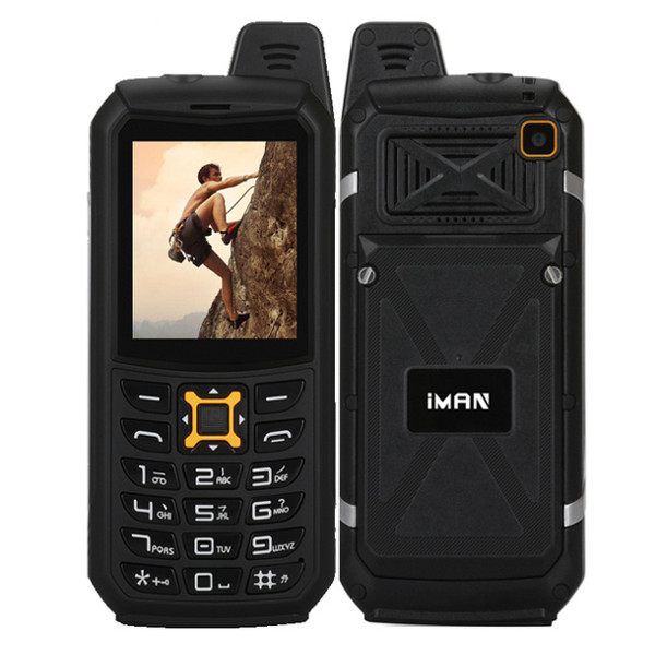 iMAN S2 IP68 2'' 2200mAh Dual SIM  Waterproof Outdoors Mobile Phone