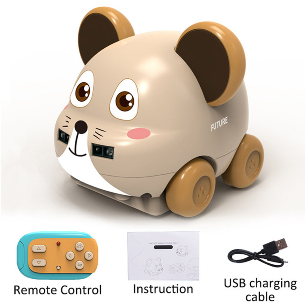 3301 1/24 Manual Control Electric Cartoon Animals RC Car Gesture Sensor Vehicles w/ Light Music RTR Child Gift Toys - Photo: 10