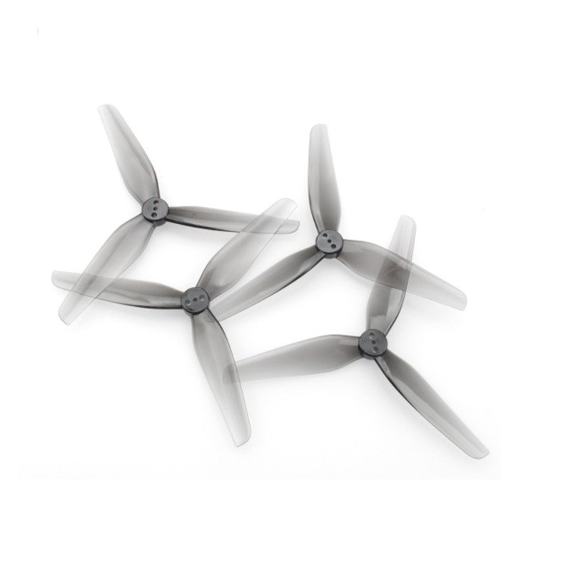 2Pairs HQprop Durable Prop T4X2X3 4Inch 3-Blade Propeller Grey (2CW+2CCW) Poly Carbonate for FPV Racing RC Drone - Photo: 4