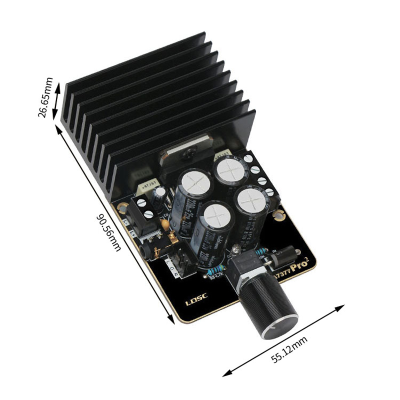 TDA7377 DC 12V Digital Audio Power Amplifier 35W+35W 2.0 Dual-channel Board 