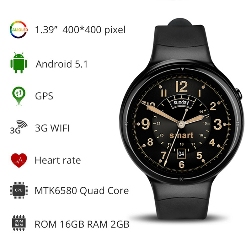 I4 Pro 2G+16G Smart Watch Phone