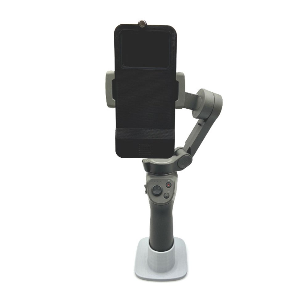 3D pPrinted Plastic Adapter Mounting Bracket for DJI OSMO MOBILE 3 Gimbal To Hero 8 Black FPV Camera - Photo: 6