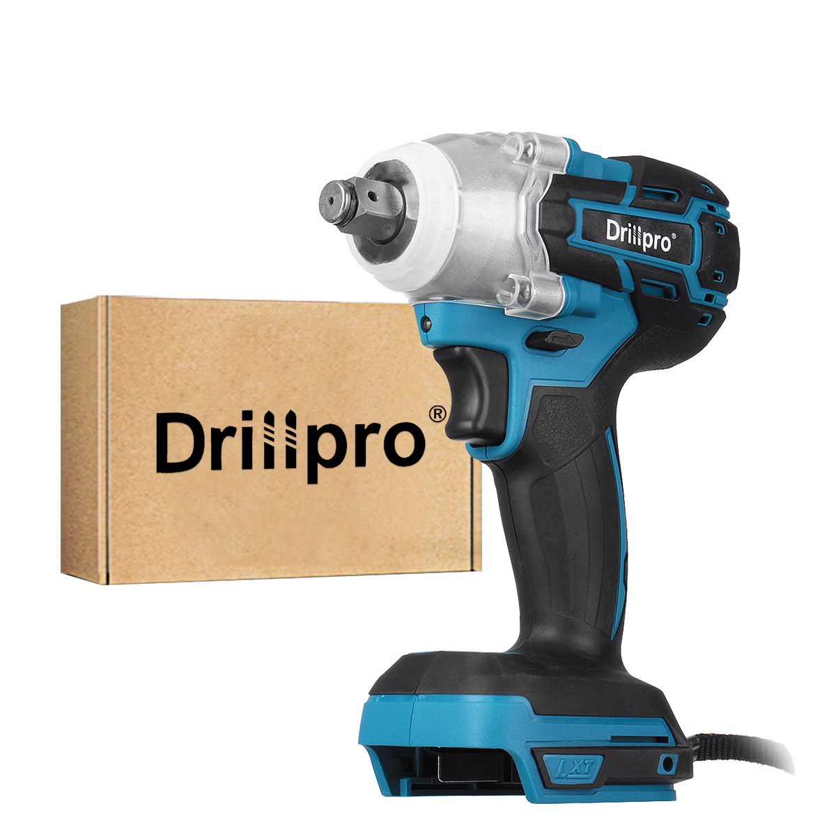 Klucz udarowy Drillpro 18V 0-3200RPM z EU za $24.99 / ~100zł