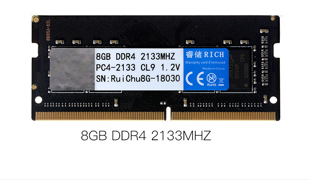Memory (RAM) RuiChu DDR4 2400MHz 8GB RAM 2133MHz Memory