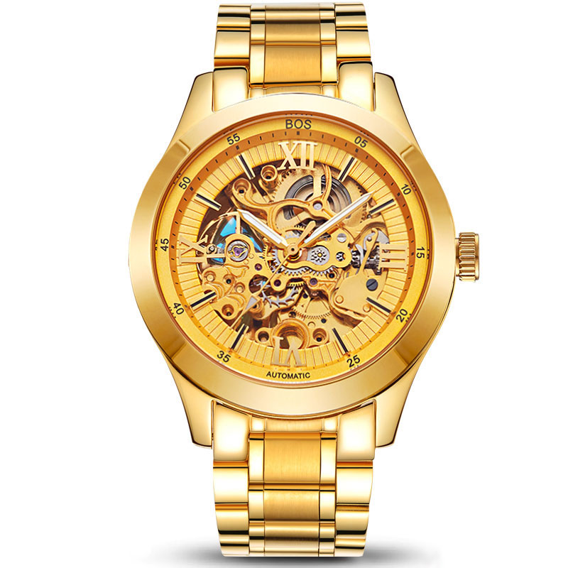 ANGELABOS BRAND Luxury Automatic Self-Wind Mechanical Watches