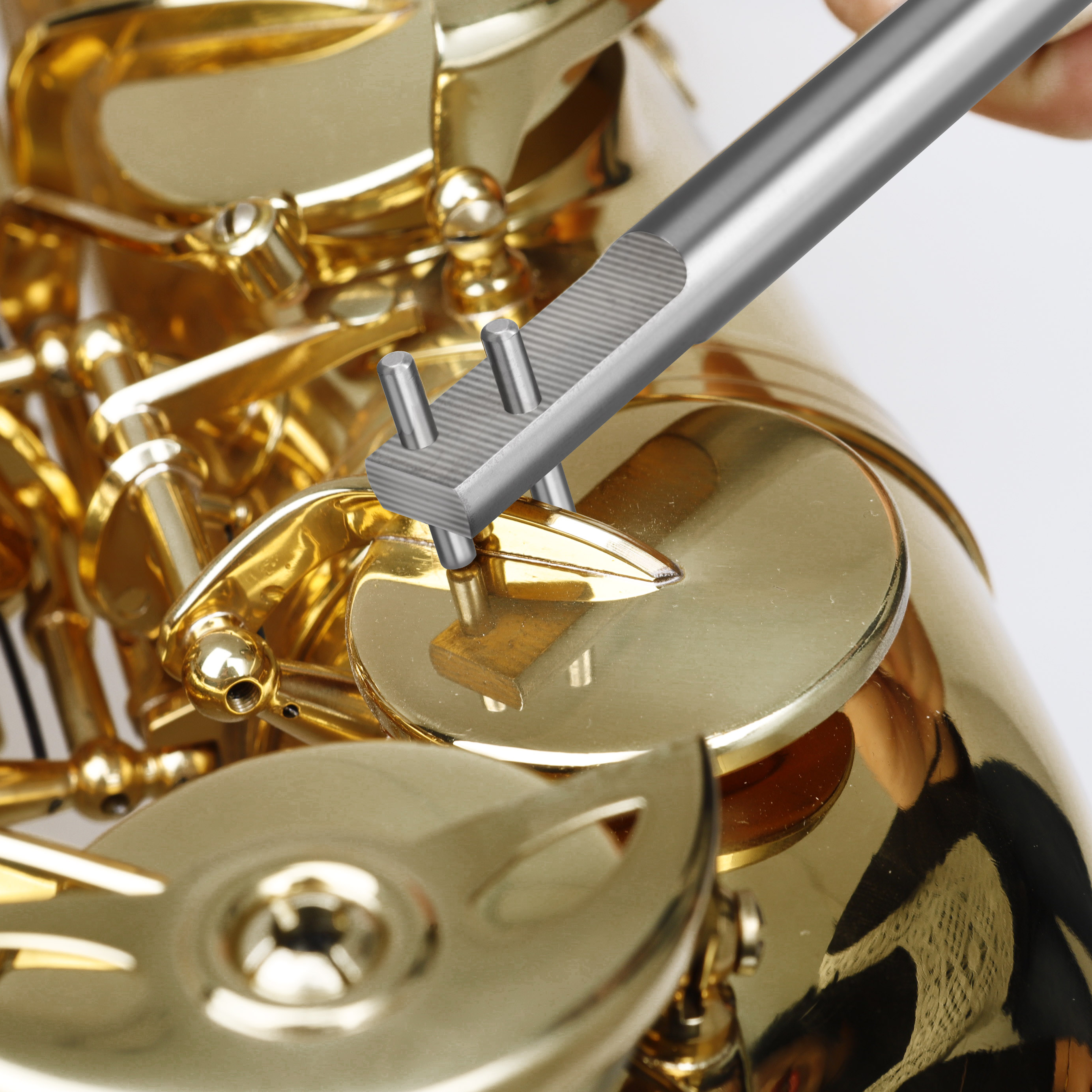 Saxophone Repair Tool Accessories Sax Key Cover Adjusting Wrench Clarinet Repair Tool Accessories - Photo: 2