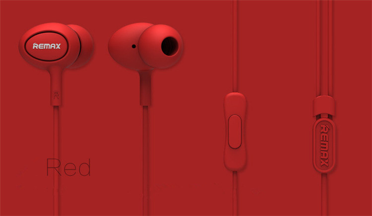 REMAX 515 Earphone Red