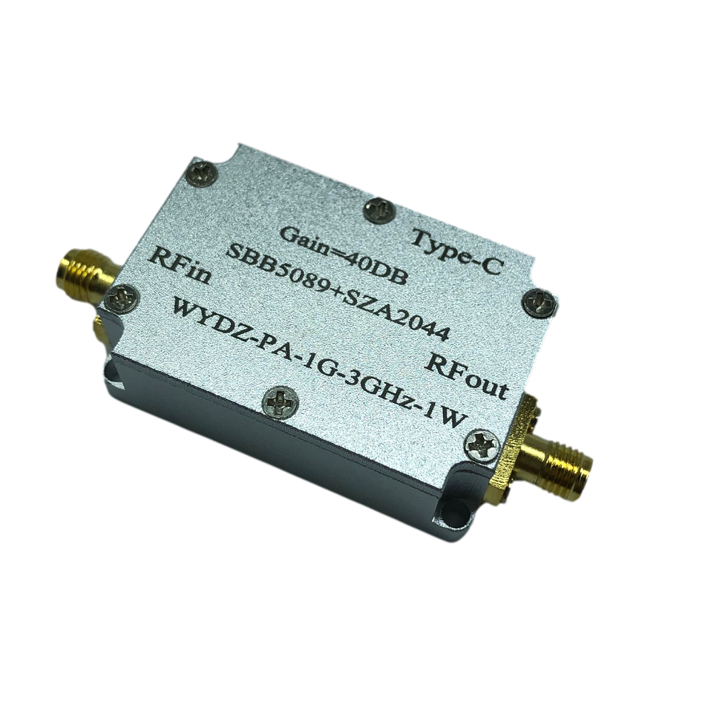 SBB5089+SZA2044 One-Way Microwave Power Amplifier RF Module WYDZ-PA-1G-3GHz-1W 