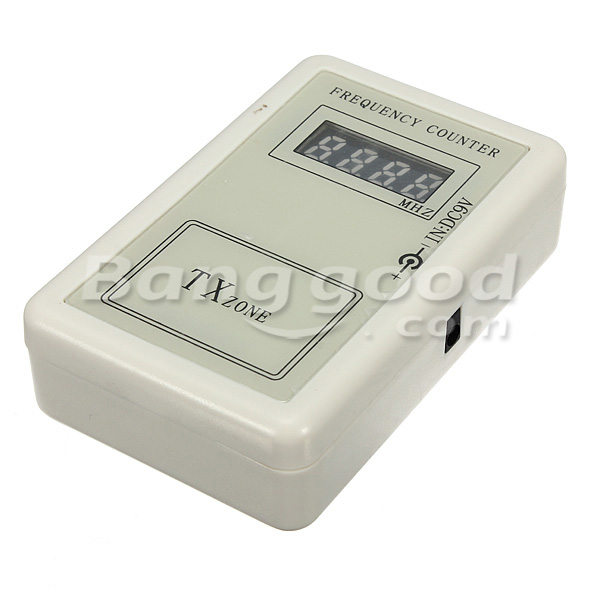 250-450MHz RF Frequency Detector Remote Control Scanner Counter Cymometer Meter 