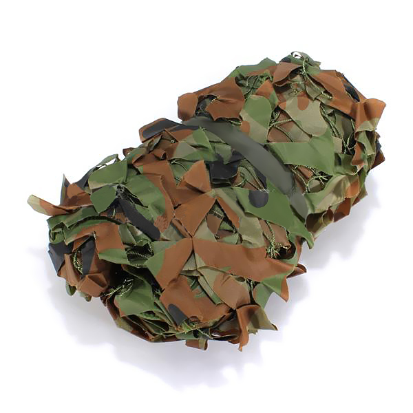 1X Camouflage Netting Camo Army Hide Camping Military Hunting Cover Net Woodland 