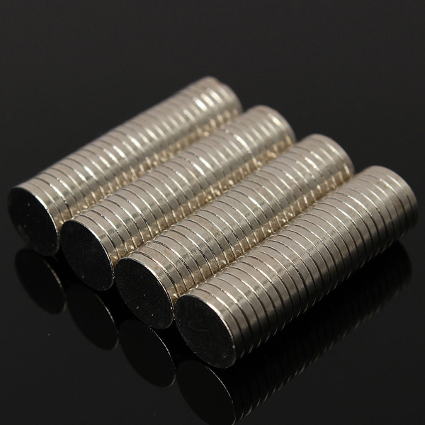 50pcs Small Disc Cylinder Neodymium Magnets 8 x 1.5 mm Round Rare Earth Neo N50 