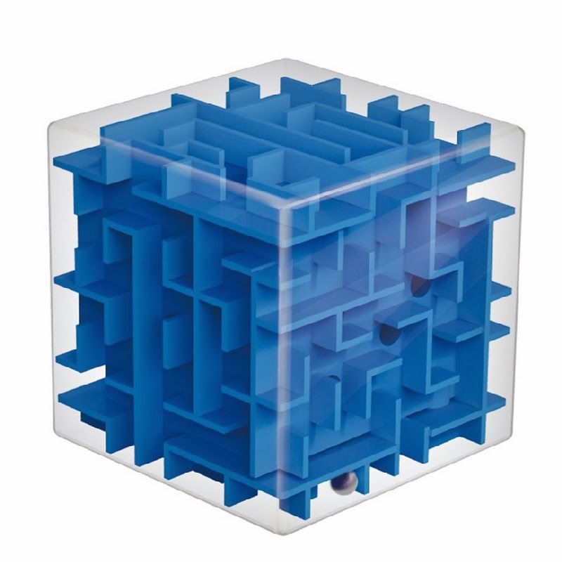 3D Magical Cube Puzzle Speed Cube Puzzle Game Labyrinth Ball Toys PiYRDE 