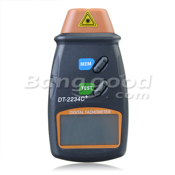 Non Contact Digital Auto Range Laser Photo Tachometer RPM Tester Tools DT-2234C+ 