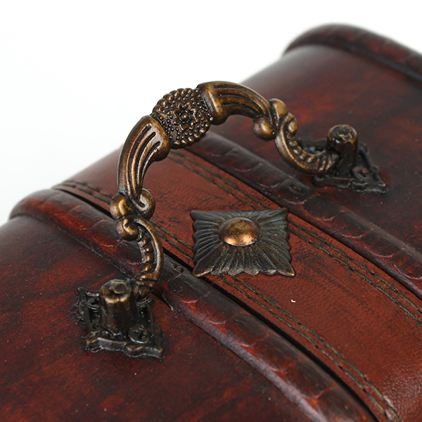Antique Wooden Jewelry Case