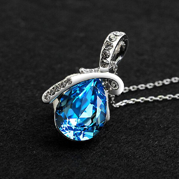 Crystal Water Drop Necklace