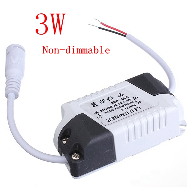 Details about   1-3W LED Driver Adapter AC85-265V To DC Transformer Power Supply For LED Strip#@