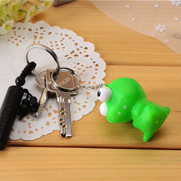 Squeeze Out Eyes Keychain