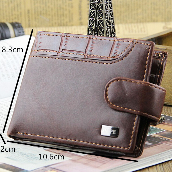 Casual Wallets For Men Top Purse Men Wallet With Coin Bag 