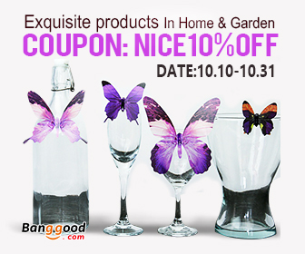 12% OFF for Hotsale Exquisite products in Home & Garden from BANGGOOD TECHNOLOGY CO., LIMITED