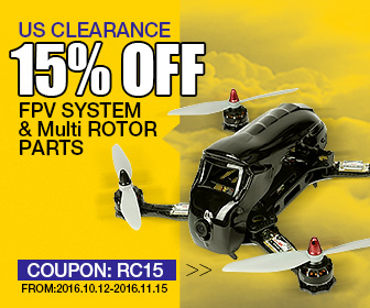 15% OFF Clearance for RC Toys & Hobbies  from BANGGOOD TECHNOLOGY CO., LIMITED