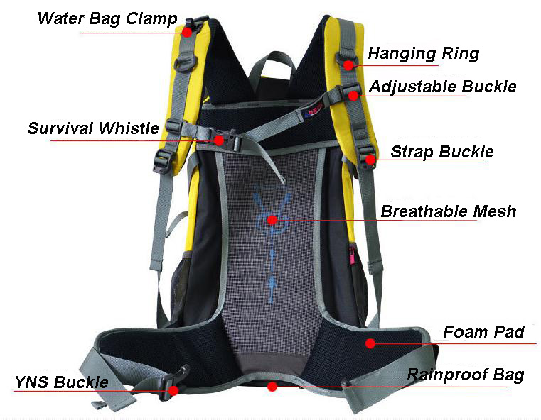 Outdoor Sports Rucksack Backpack 40L - GhillieSuitShop – ghilliesuitshop